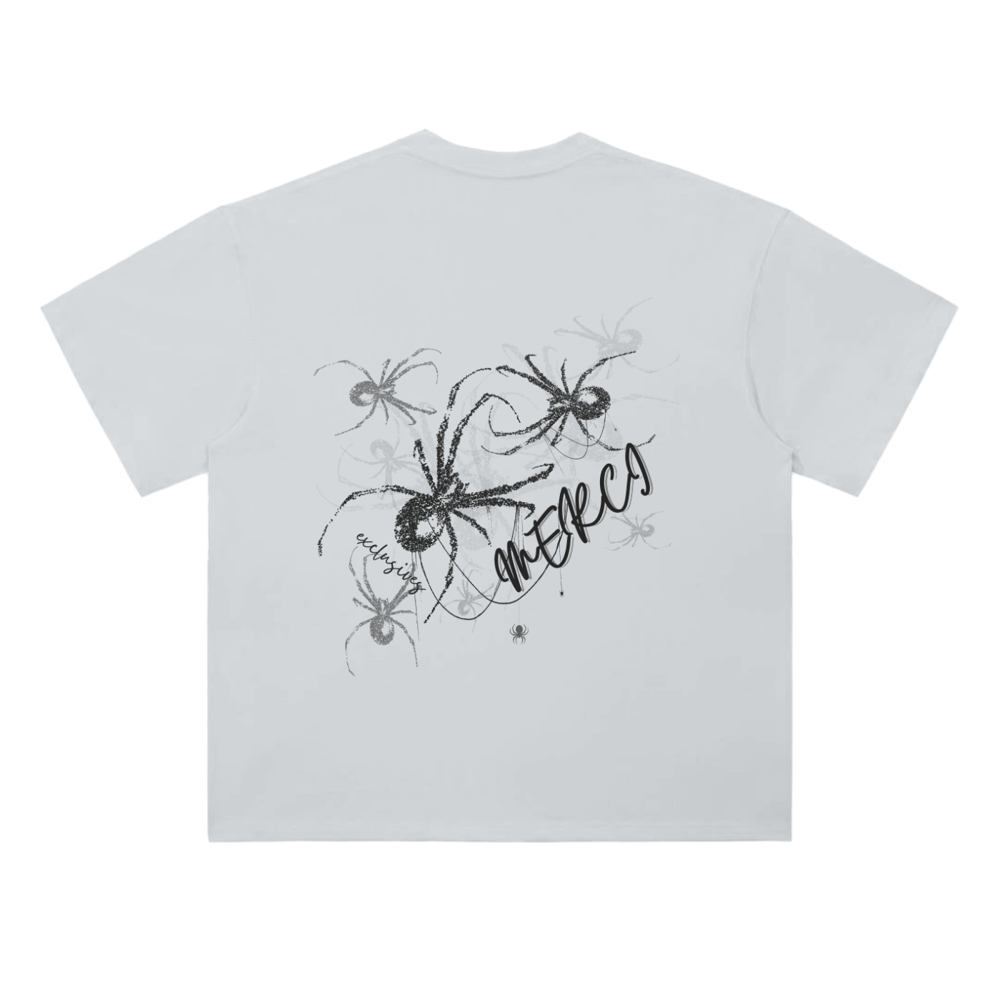 Spider Drop Shoulder Tee